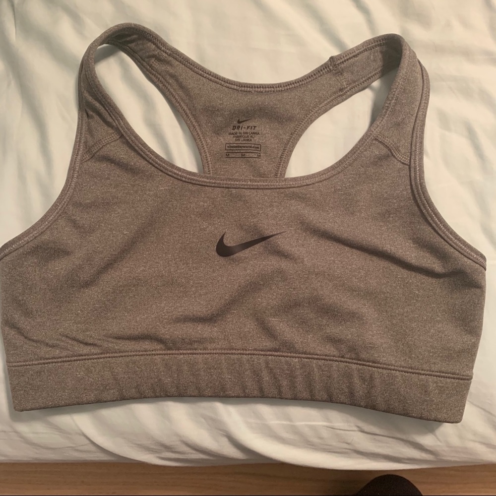 Like new gray nike sports bra